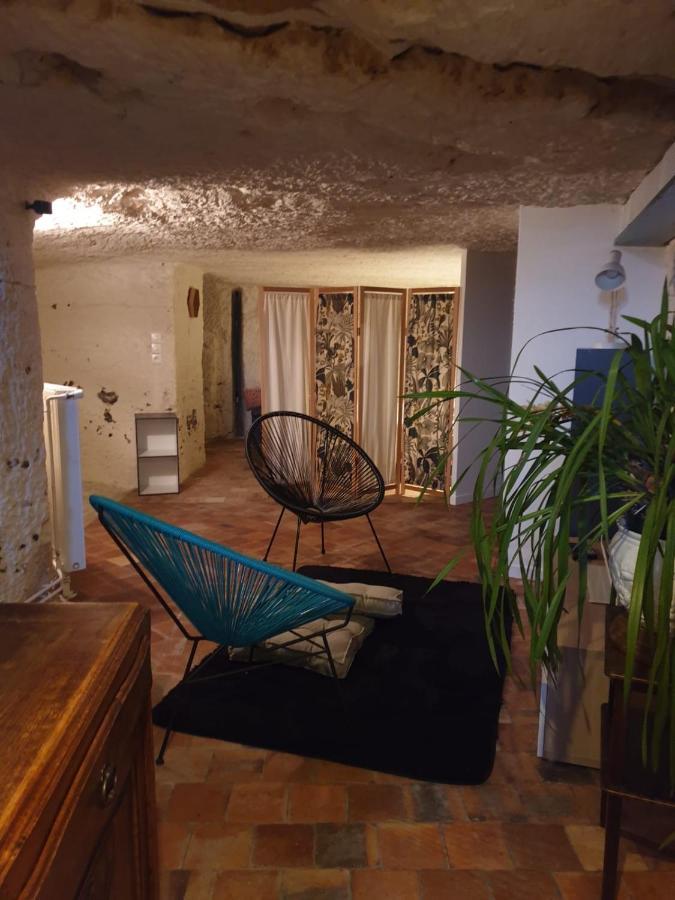 Gite Troglodyte Les Iris Villiers-sur-Loir Dış mekan fotoğraf